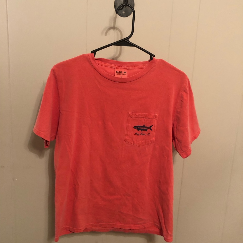 Youth Small Salmon Blue 84 T-Shirt.